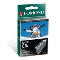 Canon CLI-8BK - Картридж Canon CLI-8BK к PIXMA   iP4200/4300/5200/5200R/5300/6600D/6700D/MP500/530/600/800/810/830 черный Lomond